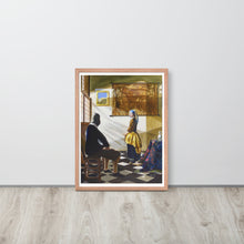 Load image into Gallery viewer, Vermeer’s new model Framed print