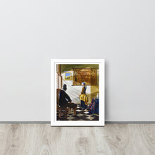 Load image into Gallery viewer, Vermeer’s new model Framed print