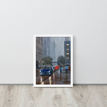 Load image into Gallery viewer, New York rain Framed photo paper print
