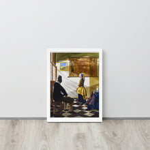 Load image into Gallery viewer, Vermeer’s new model Framed print