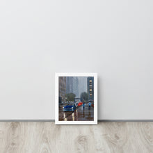 Load image into Gallery viewer, New York rain Framed photo paper print