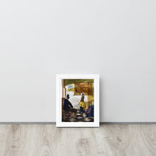 Load image into Gallery viewer, Vermeer’s new model Framed print