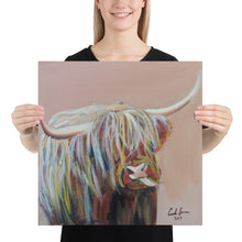 Load image into Gallery viewer, Highland cow print
