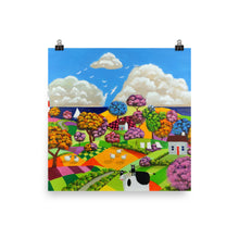 Load image into Gallery viewer, Cow, cat and sheep print