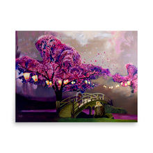 Load image into Gallery viewer, Sakura, the Geisha and the Cherry Blossoms print