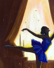 Load image into Gallery viewer, Ballerina Dance Practice – Original Ballet Dancer Oil Painting
