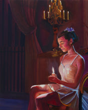 Load image into Gallery viewer, Enlightened Elegance – Original Ballerina Oil Painting

