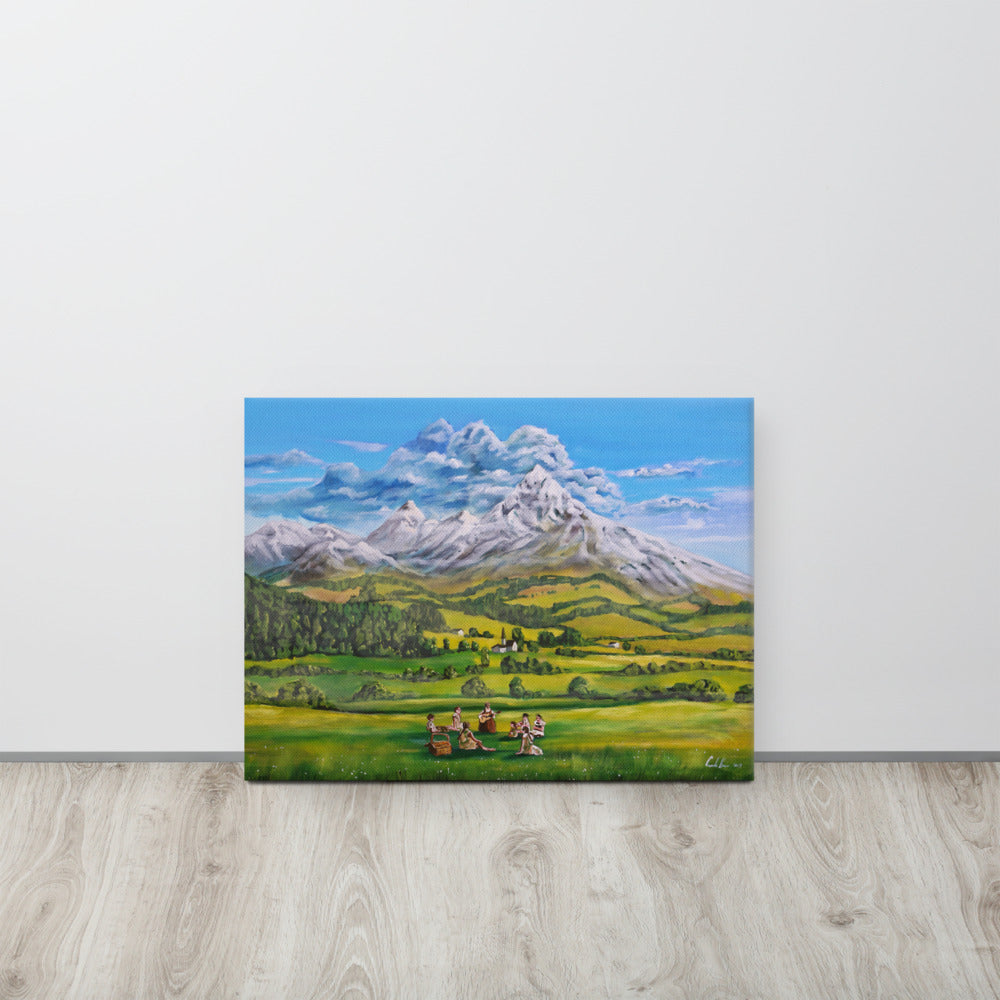 The Sound of Music Canvas print