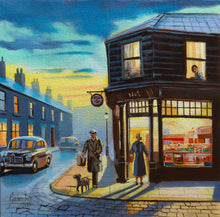 Load image into Gallery viewer, Evening by the Corner Shop
