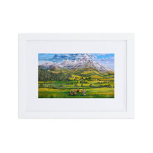 Load image into Gallery viewer, The Sound of Music Framed Print - Maria Serenading Van Trapp Family
