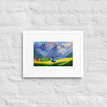 Load image into Gallery viewer, Maria&#39;s Melody - The Sound of Music Tribute Framed print
