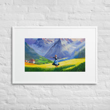 Load image into Gallery viewer, Maria&#39;s Melody - The Sound of Music Tribute Framed print
