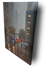 Load image into Gallery viewer, New York rain painting
