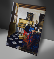 The Music Lesson original painting