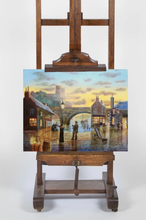 Load image into Gallery viewer, World&#39;s End harbour (Linen canvas) (2019) oil painting
