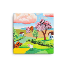 Load image into Gallery viewer, Colourful nursery decor Canvas print
