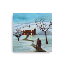 Load image into Gallery viewer, Winter Canvas print taken from painting
