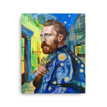 Load image into Gallery viewer, Van Gogh portrait Canvas print
