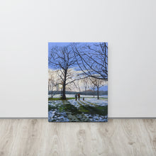 Load image into Gallery viewer, Three of us winter painting Canvas print
