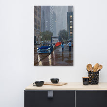 Load image into Gallery viewer, New York rain Canvas print
