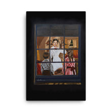 Load image into Gallery viewer, Mary Poppins painting a spoonful of sugar Canvas print
