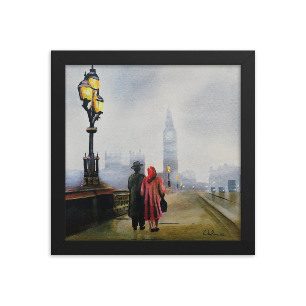London painting framed print