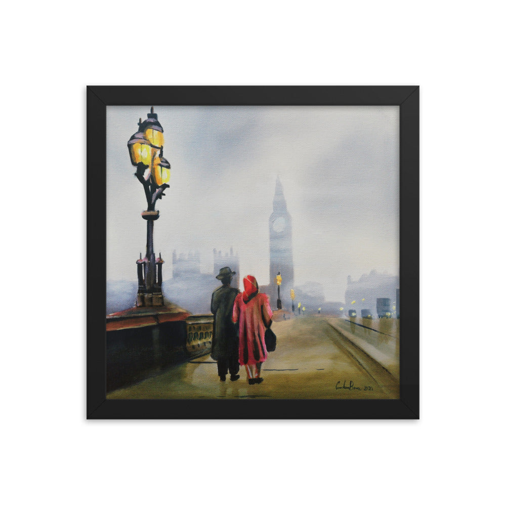 London painting framed print