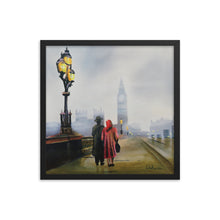 Load image into Gallery viewer, London painting framed print
