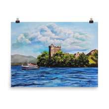 Load image into Gallery viewer, Loch Ness Urquhart Castle print
