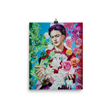 Load image into Gallery viewer, Frida Kahlo painting, fine art print
