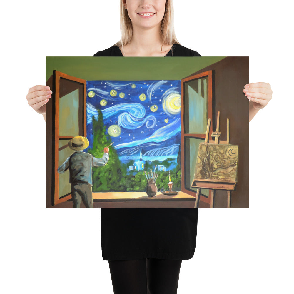 Van Gogh Starry Night print Poster