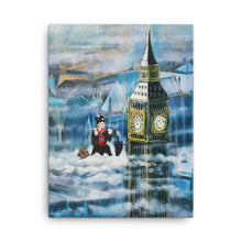 Load image into Gallery viewer, Mary Poppins in the clouds Canvas
