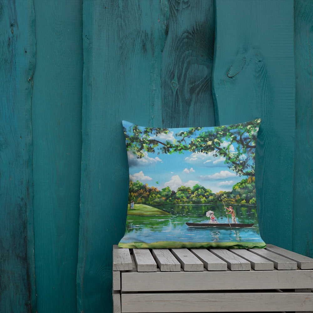 Mary Poppins in the park Premium Pillow