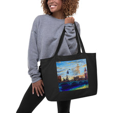 Load image into Gallery viewer, Mary Poppins Large organic tote bag
