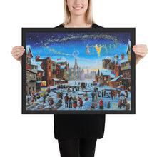 Load image into Gallery viewer, A Christmas Carol, Scrooge Framed fine art print, Gordon Bruce
