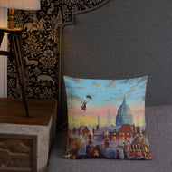 Mary Poppins & Bert II Premium Pillow