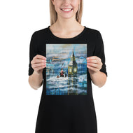 Mary Poppins in London Photo paper poster