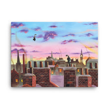 Load image into Gallery viewer, Mary Poppins Canvas print &quot;Mary Poppins &amp; Bert&quot;
