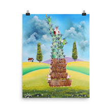 Load image into Gallery viewer, Statue of Liberty made of sheep and cows Poster
