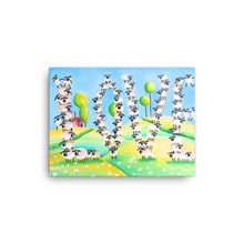 Load image into Gallery viewer, Sheep Love folk art Canvas
