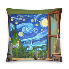Load image into Gallery viewer, Van Gogh Starry Night  Premium Pillow
