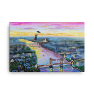 Mary Poppins canvas print, high resolution print on Canvas