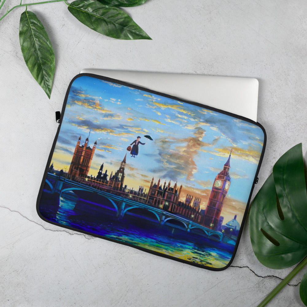 Mary Poppins London Laptop Sleeve