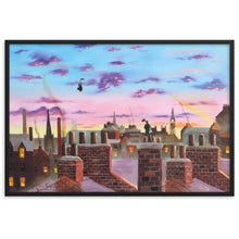 Load image into Gallery viewer, Mary Poppins fine art print, Framed matte paper
