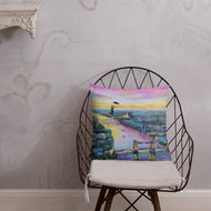 Mary Poppins Up to the highest height Premium Pillow