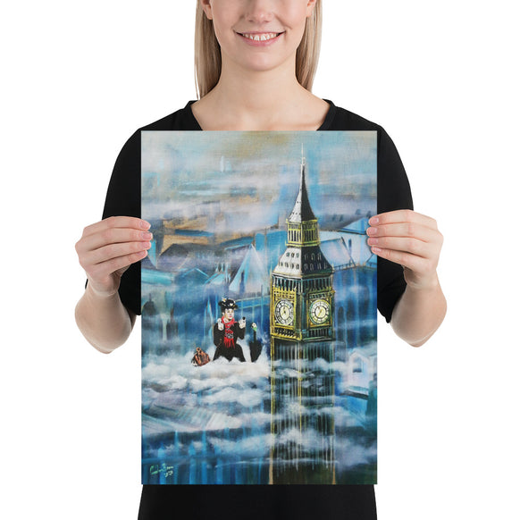 Mary Poppins in London Photo paper poster