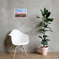 Mary Poppins art Framed photo paper poster