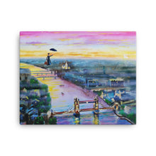 Load image into Gallery viewer, Mary Poppins canvas print, high resolution print on Canvas
