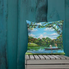 Load image into Gallery viewer, Mary Poppins in the park Premium Pillow
