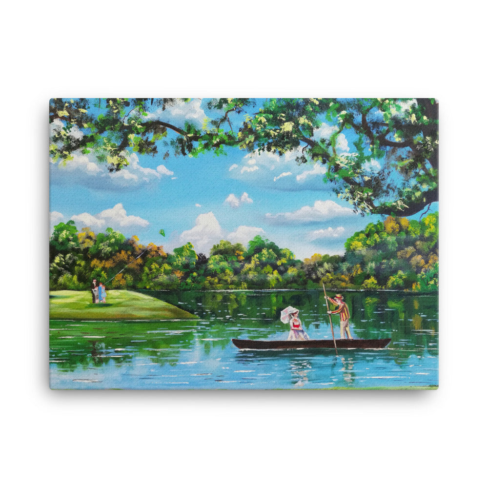 Mary Poppins in the park Canvas